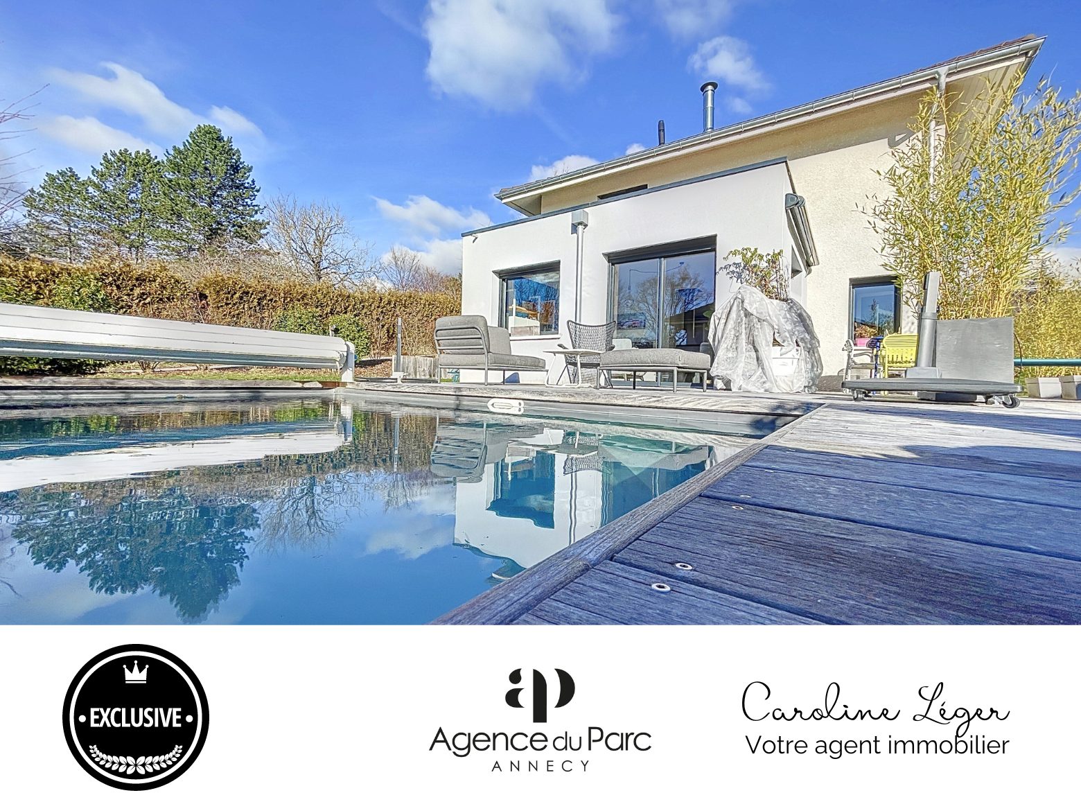 Villa avec piscine à vendre